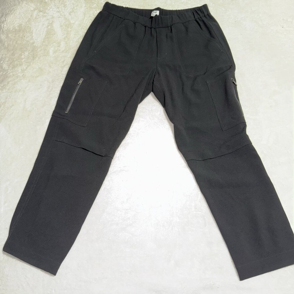 Women’s Vince Cargo Jogger  Dress Black Pants Elastic Waistband Size 10